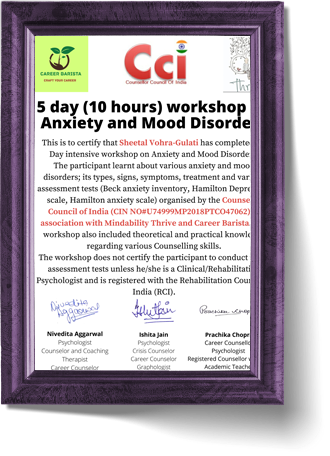 Anxiety Orders - Sheetal Vohra